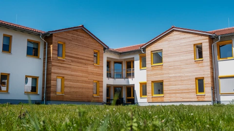 Außenansicht Wohngebäude CJD BBW Gera