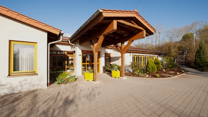 Außenansicht vom Campus-Gästehaus des CJD BBW Gera