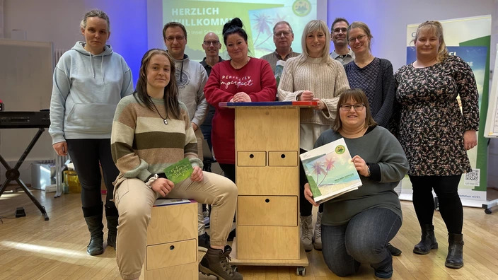 Gruppenfoto von der Schulung